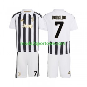 Koszulka Juventus Cristiano Ronaldo 7 Dziecięcy Domowe Stroje Piłkarskie 2026/27 Krótki Rękaw